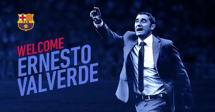 Barcelona’nın yeni teknik direktörü Ernesto Valverde
