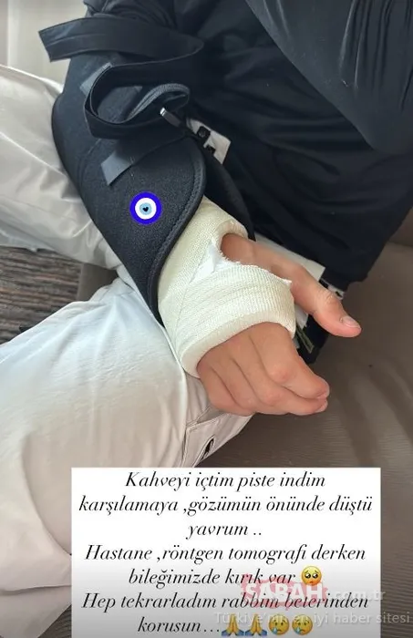 Çağla Şıkel’in oğlu Kuzey’e nazar değdi! Talihsiz kazayı anlattı: Gözümün önünde…