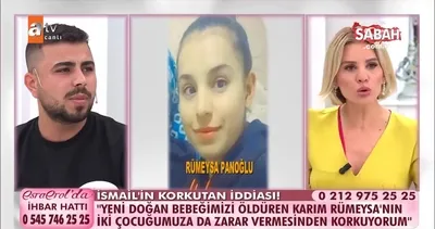 Esra Erol’a katılan İsmail Bey iki bebeğinin de annesi tarafından öldürüleceğini iddia etti! | Video