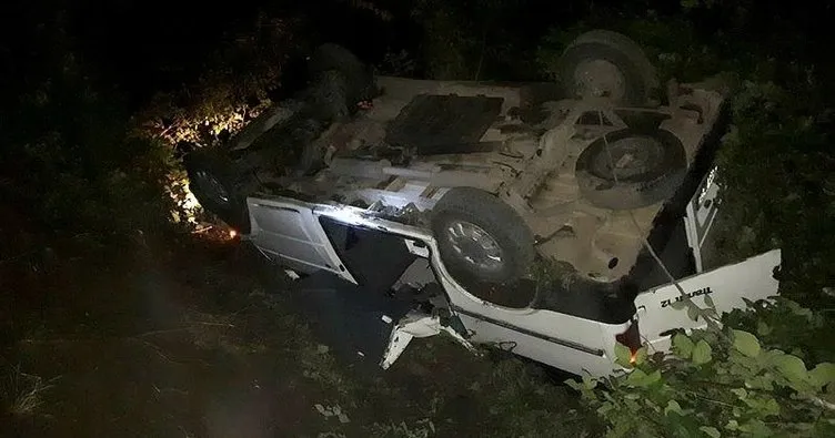 Samsun’da minibüs devrildi: Çok sayıda yaralı var