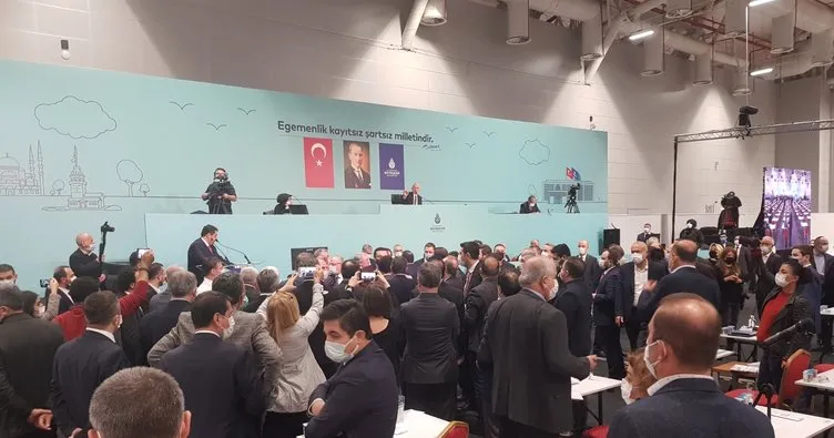 İBB Meclisinde tartışma çıktı