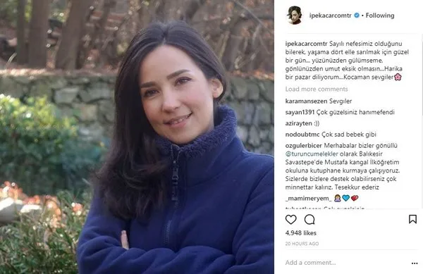 Ünlü isimlerin Instagram paylaşımları (08.01.2018)