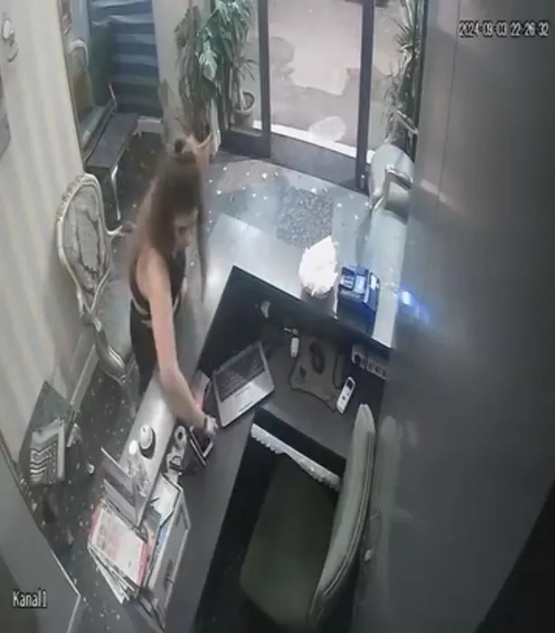 Sevgilisi ile otele giden genç kadın öyle bir şey yaptı ki: Kamera kayıtlarını izleyen şaştı kaldı!