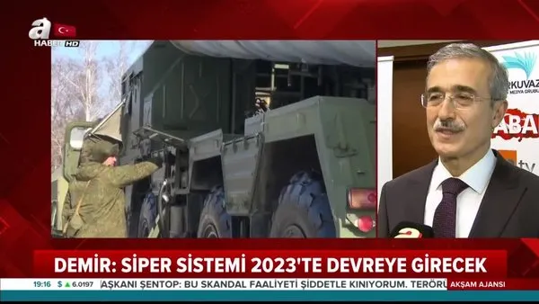 Son dakika! S-400'ler için tarih verildi! Savunma Sanayi Başkanı İsmail Demir A Haber'de yanıtladı | Video