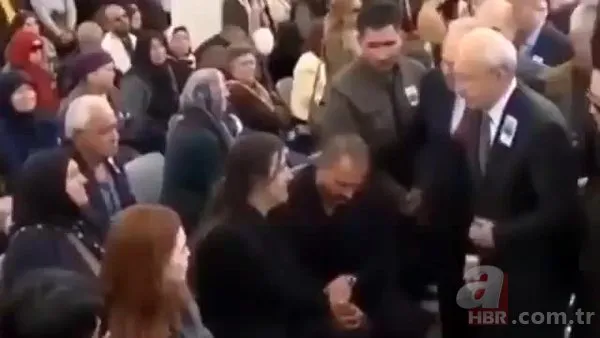 Şehit babası Kemal Kılıçdaroğlu'yla tokalaşmadı