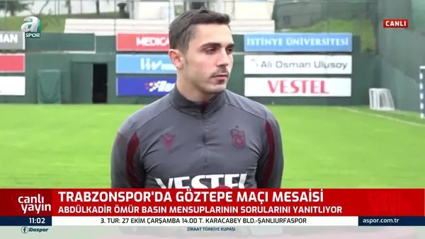 Trabzonsporlu Abdülkadir Ömür'den Fenerbahçe'ye cevap