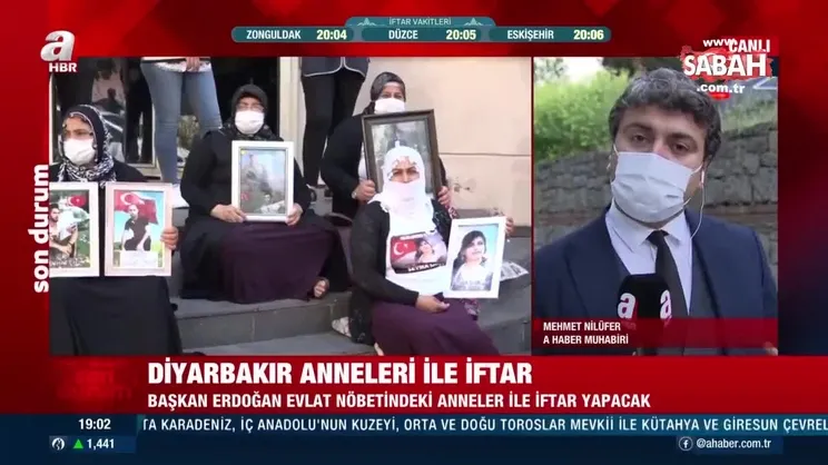 Başkan Erdoğan, Diyarbakır anneleri ile iftar yapacak | Video