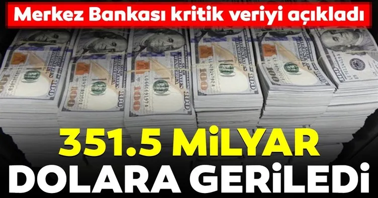 Türkiye’nin UYP açığı 351.5 milyar dolara geriledi