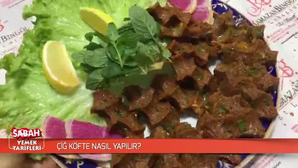 Çiğ köfte nasıl yapılır? videosunu izle | Sabah TV