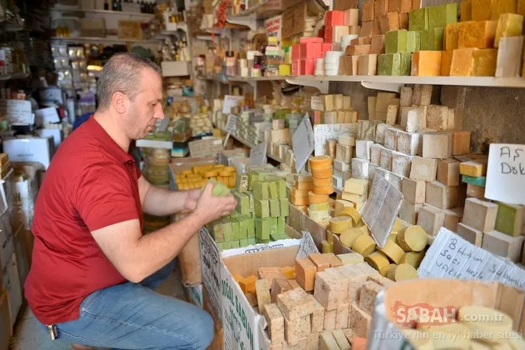 Mardin’de 200’ü aşkın doğal sabun çeşidi üretiliyor