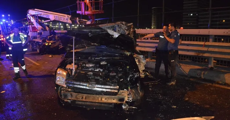 İstanbul’da korkunç kaza: 2 ölü 5 yaralı