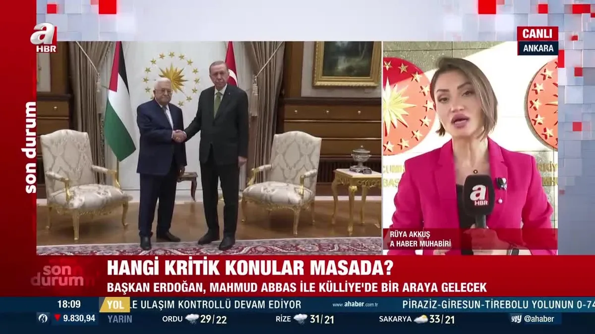 Abbas hangi mesajları verecek?