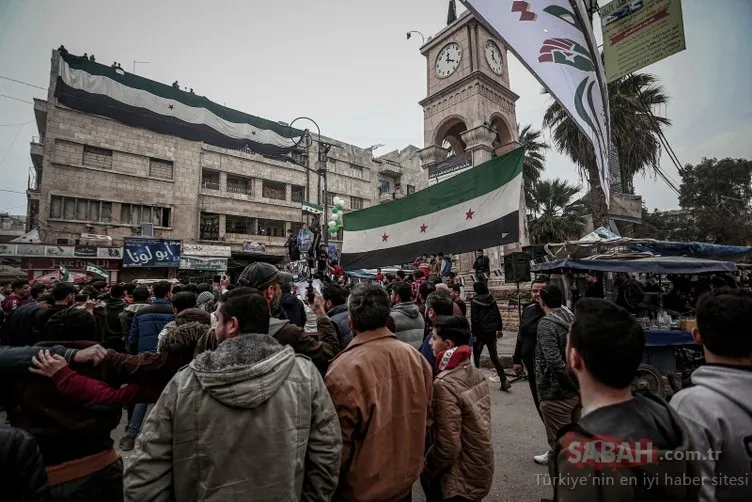 Dünya basını İdlib'den gelen son dakika karelerini servis ediyor! İşte İdlib'de son durum
