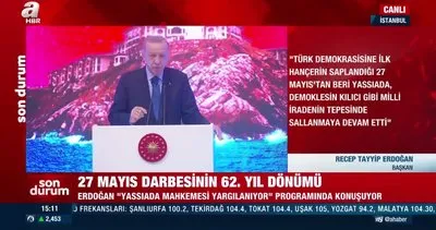 Başkan Erdoğan: Kefenimizi giyerek çıktığımız bu kutlu yolculukta tehditlere şantajlara asla boyun eğmedik | Video