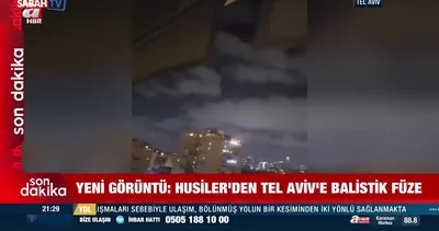 Yemen’den İsrail’e füze saldırısı