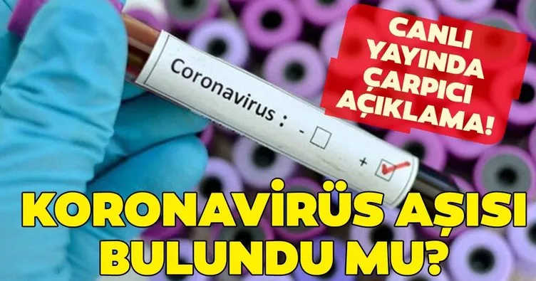 Son dakika: Corona virüsü aşısı bulundu mu? Prof.Dr. Mehmet Ceyhan canlı yayında açıkladı...