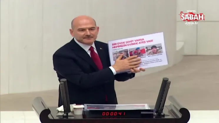 HDP'nin Meclis'teki terör provokasyonuna geçit verilmedi!