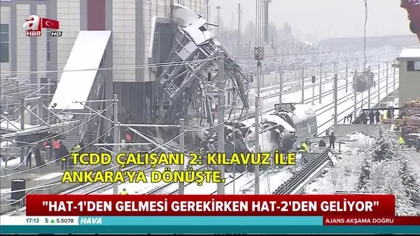Ankara'da yaşanan tren kazasının ses kayıtları çıktı
