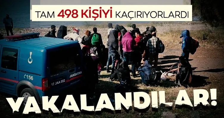 Edirne’de 498 düzensiz göçmen yakalandı