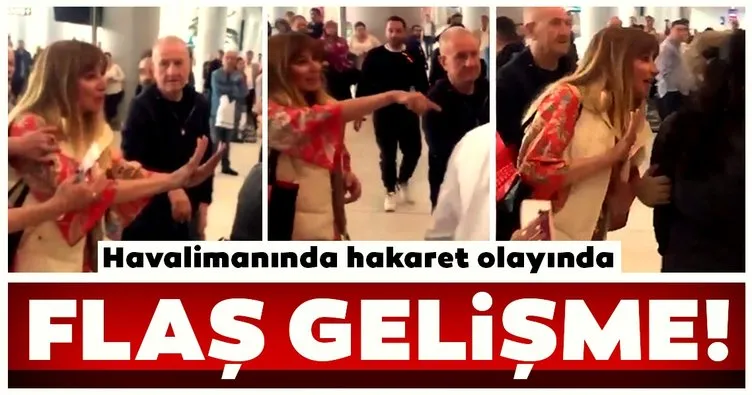 İstanbul Havalimanı'nda yolcu ile çalışan arasındaki sözlü tartışmada flaş gelişme!