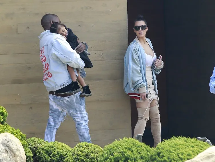Kim Kardashian ve Kanye West Malibu’da
