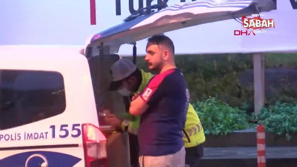 İstanbul kaza yapan ekmek teknesini görünce çöktü kaldı | Video