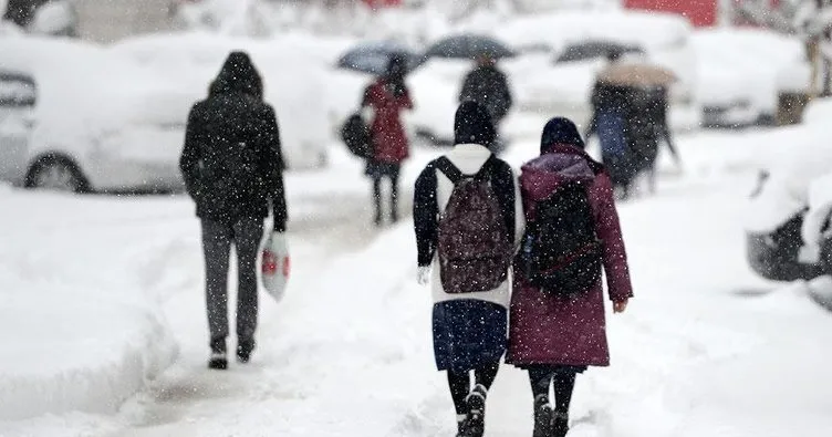 Ağrı’da kar tatili: Üç ilçede eğitime ara verildi