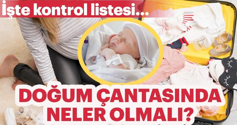 dogum cantasinda neler olmali
