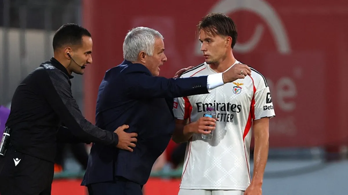 Mourinho siftah yaptıMourinho yaptı