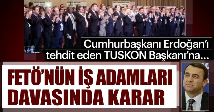FETÖ'nün iş dünyası yapılanmasına müebbet isteniyor