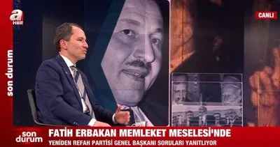 Son Dakika: Yeniden Refah Partisi Genel Başkanı Fatih Erbakan’dan A Haber ekranlarında önemli açıklamalar! | Video