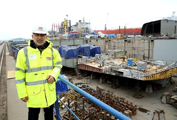 Türkiye'nin ilk milli uçak gemisi TCG Anadolu ilk kez görüntülendi