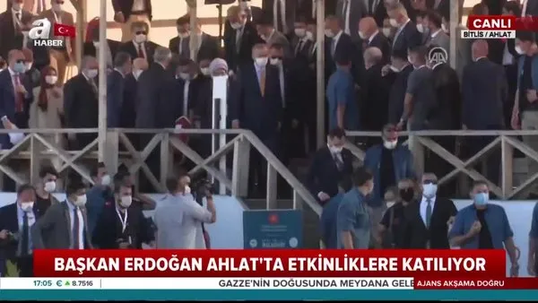 Cumhurbaşkanı Erdoğan, Ahlat'ta etkinliklere katılıyor! Külliye'yi Bahçeli ile birlikte açacak | Video