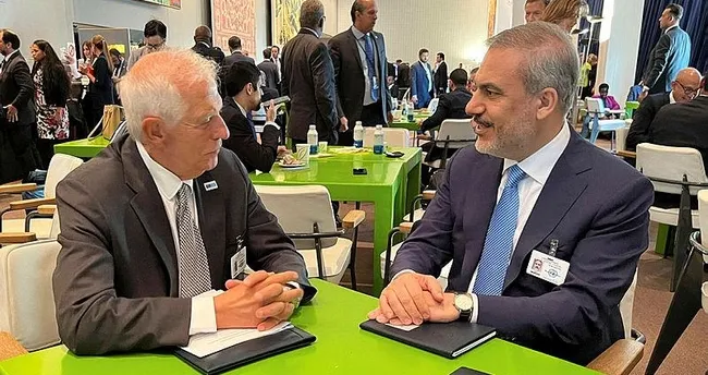 Dışişleri Bakanı Fidan, AB Yüksek Temsilcisi Borrell’le görüştü Dışişleri Bakanı Fidan, AB Yüksek Temsilcisi Borrell’le görüştü