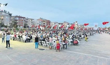Kent Meydanı’nda 4 bin kişi ağırlandı