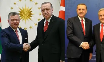 Cumhurbaşkanı Erdoğan’a Ürdün Kralı ve Şili Devlet Başkanı’ndan tebrik telefonu