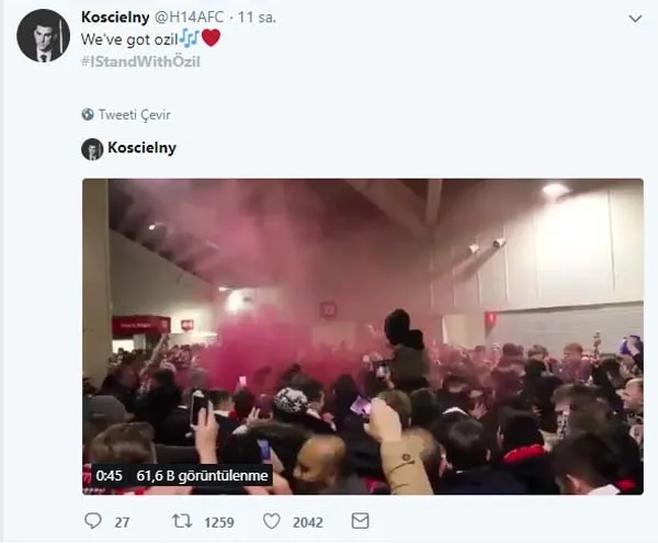 Dünya ayağa kalktı! Mesut Özil'e büyük destek...