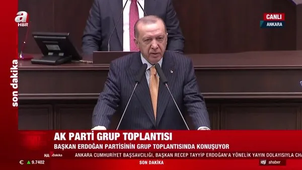 Son dakika! Cumhurbaşkanı Erdoğan 