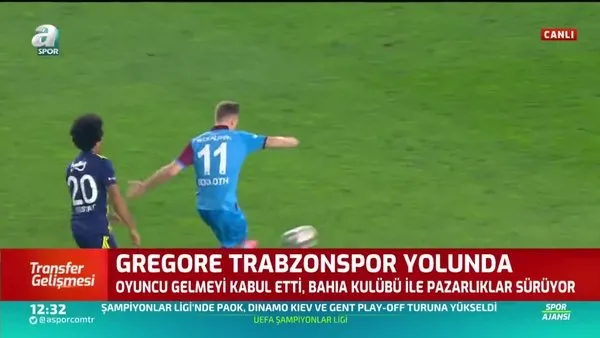 Gregore Trabzonspor yolunda!