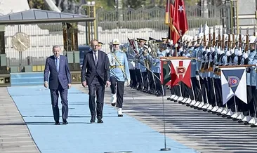 Başkan Erdoğan, Külliye’de Almanya Şansölyesini ağırladı: AB’ye tam üyelik stratejik hedef