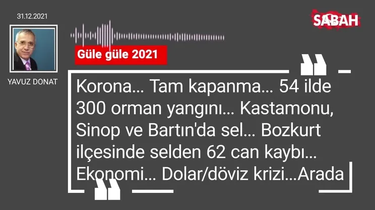 Yavuz Donat | Güle güle 2021