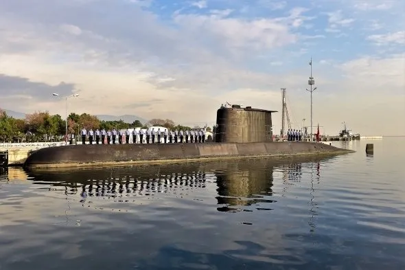 Türk donanmasının, denizaltındaki sessiz gücü böyle görüntülendi
