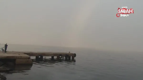 Sis nedeniyle Çanakkale Boğazı gemi trafiğine kapandı | Video