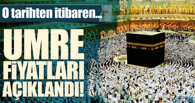 Diyanet umre ücretlerini açıkladı