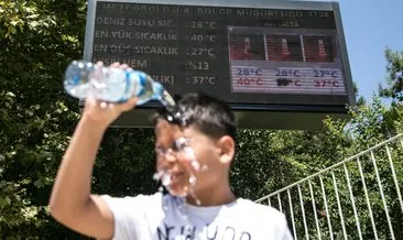 Antalya’da termometreler 39 dereceyi gösterdi