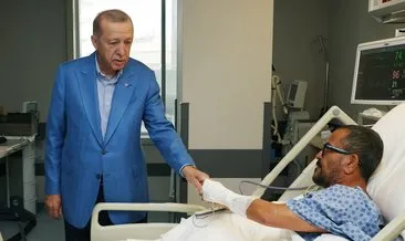 Başkan Erdoğan, Ali ve Vuslat Sabancı çiftini hastanede ziyaret etti! Kaza sonrası ilk fotoğraf