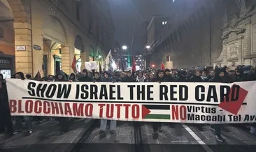 Katil İsrail’e öfke!