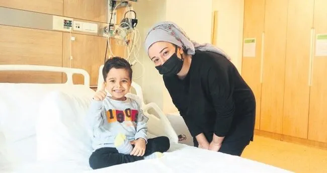 Çınar’a annesinden en anlamlı hediye
