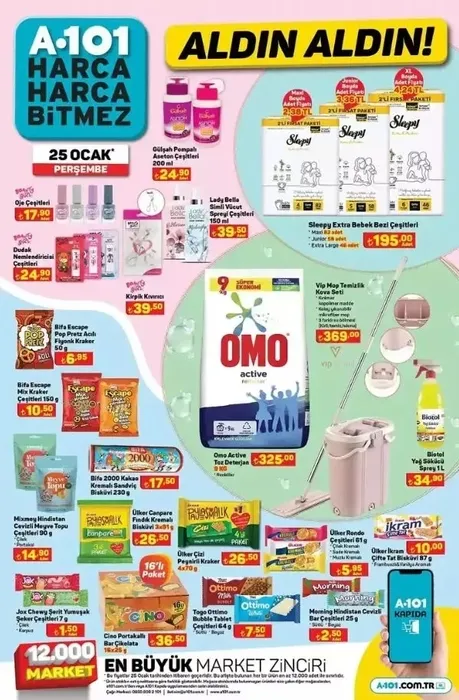 A101 AKTÜEL 25 OCAK 2024 indirimleri Perşembe raflarda! Bu hafta A101 aktüel ürünler listesinde neler var?
