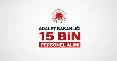 Adalet Bakanlığı Personel alımı son başvuru tarihi: Adalet Bakanlığı personel alımı başvurusu bitti mi?